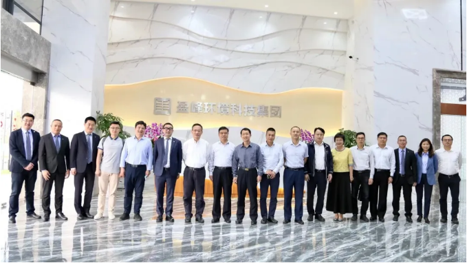 中国环境监测总站及省市区领导一行莅临星空游戏环境调研指导